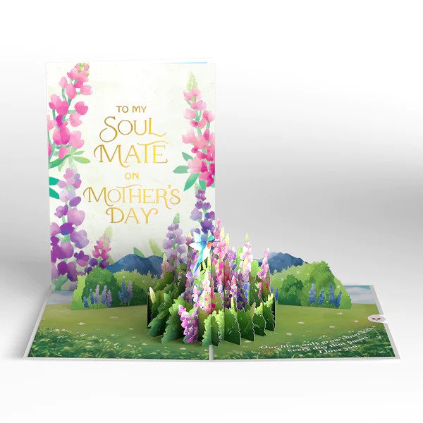 To My Soulmate on Mothers Day 3D card<br>˥ᥤȤ