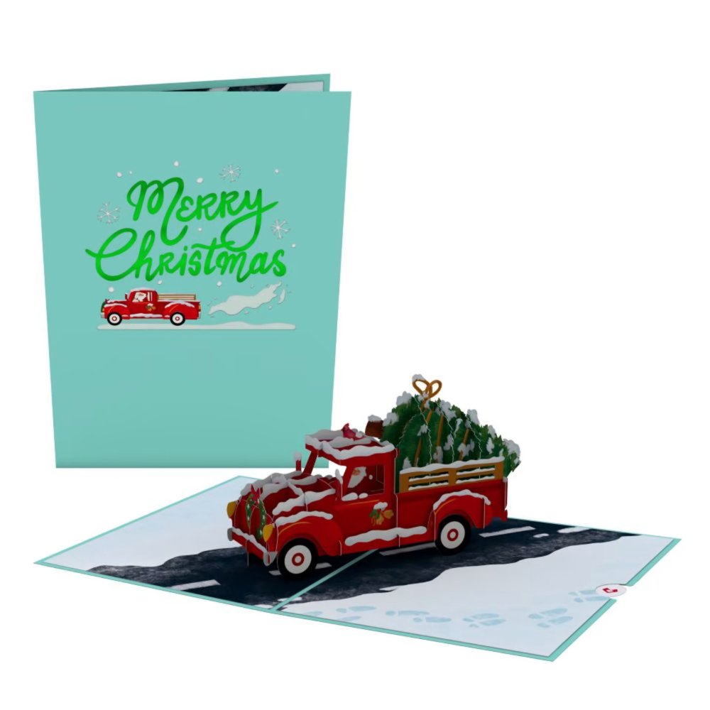 Christmas Truck 3D card<br>ȥå˾ä󥿤