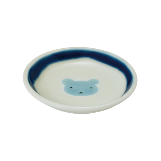 小皿くま 青 虹の国 波佐見焼 有田焼のお店 奥川陶器オンラインショップ 小皿くま 青 虹の国 波佐見焼 有田焼のお店 奥川陶器オンラインショップ