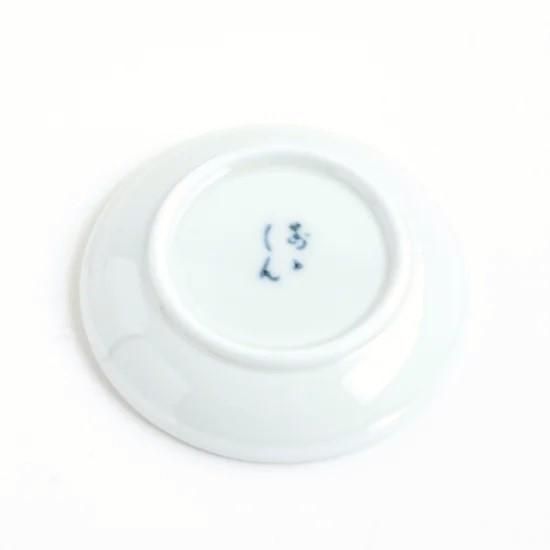 虹の国｜9.3cm小皿うさぎ（赤） - 波佐見焼／有田焼のお店｜奥川