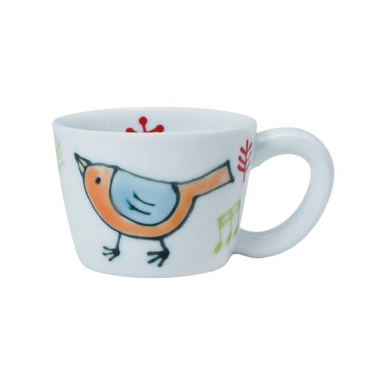 ミニマグカップ 小鳥 Kotori 波佐見焼 有田焼のお店 奥川陶器オンラインショップ ミニマグカップ 小鳥 Kotori 波佐見焼 有田焼のお店 奥川陶器オンラインショップ