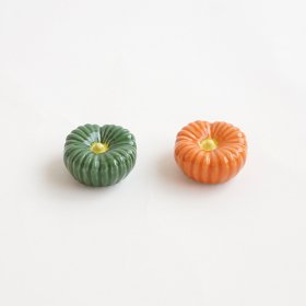 かぼちゃ｜箸置｜緑／橙