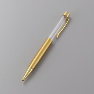 ハーバリウムボールペン 本体 ゴールド (5本入り)