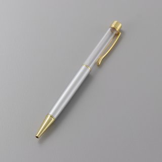 ハーバリウムボールペン本体・シルバー(5本入り)