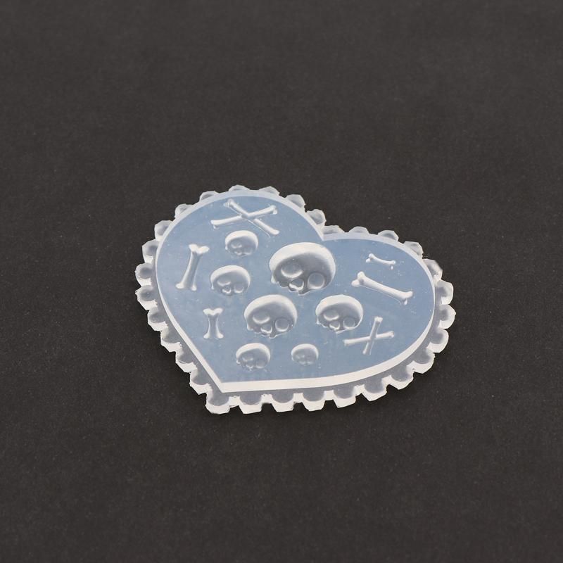 シリコンモールドMD-036(ドクロ・骨)