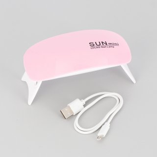 SUNmini UV-LED Light ピンク・ホワイト