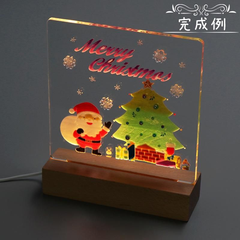 アクリル板150mm クリスマスツリー