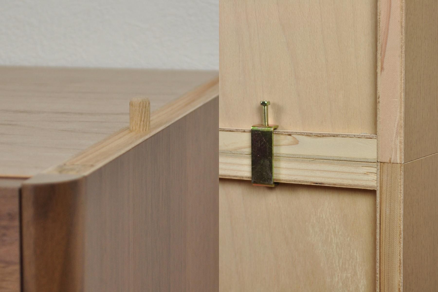 プレスト 100-7段 チェスト | シンプルモダン - 蟻組箪笥製作所「門田