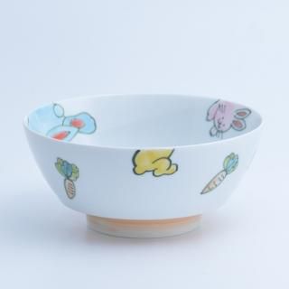 イヤーボウル(卯) | ラーメン鉢レンゲセット - 有田焼のまるぶん