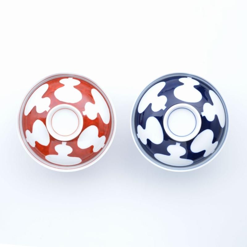 赤絵六瓢 | 4寸蓋物 - 有田焼のまるぶんオンラインストア｜おしゃれな