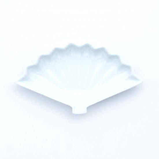 白磁開扇小皿 | 和食器 - 有田焼のまるぶんオンラインストア