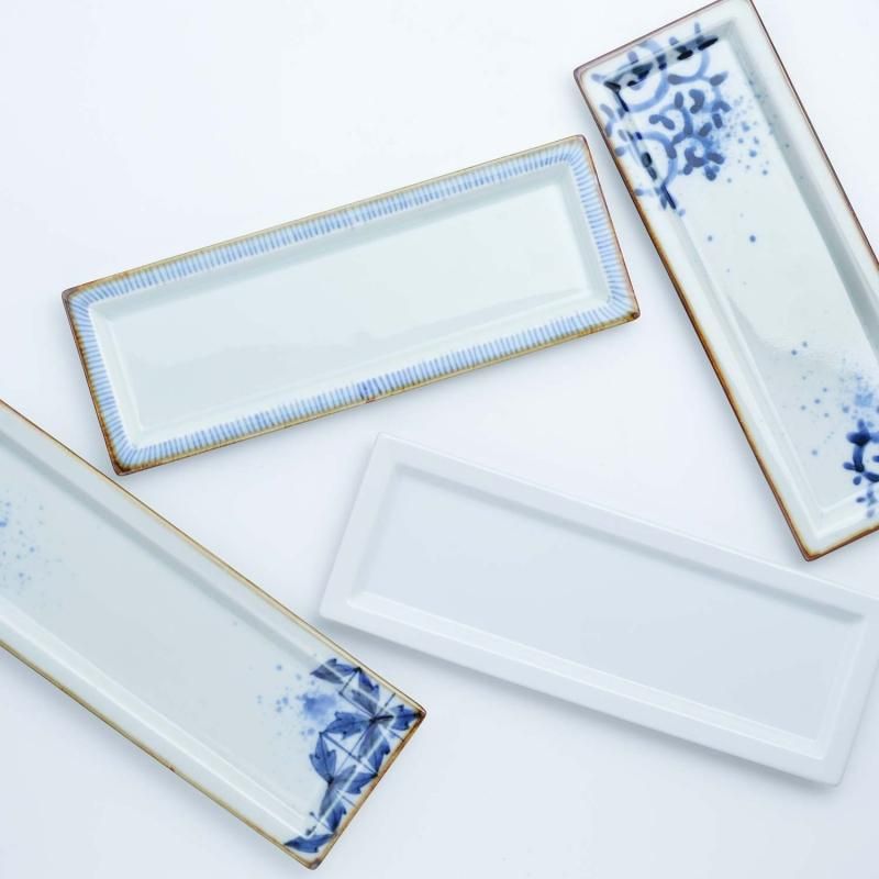 濃蛸唐草 | 長角皿 - 有田焼のまるぶんオンラインストア