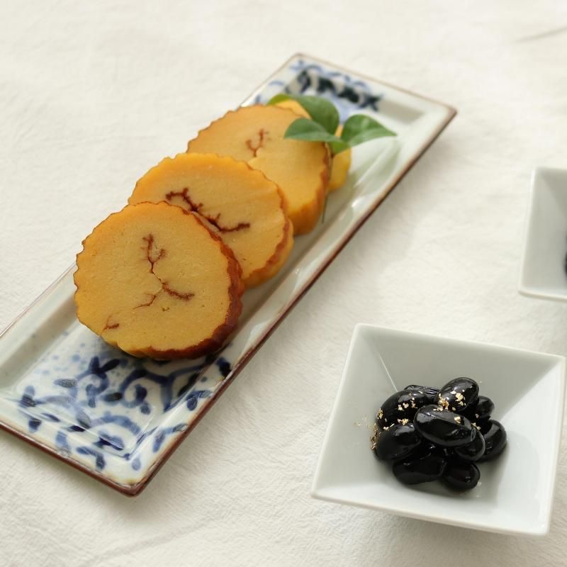 濃蛸唐草 | 長角皿 - 有田焼のまるぶんオンラインストア