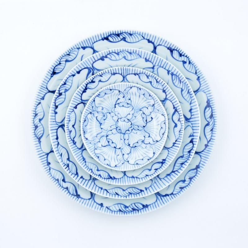 花弁紋 5寸皿 | 人気の食器 - 有田焼のまるぶんオンラインストア