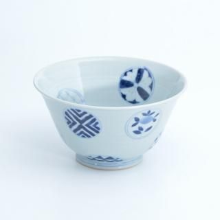 ぶどう 端反深丼 | 手作り陶器 - 有田焼のまるぶんオンラインストア