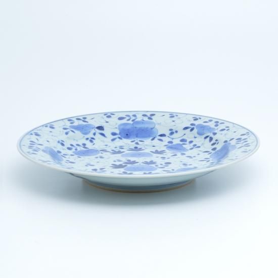 春のコレクション 小花散し 有田焼のまるぶんオンライン - ハンドメイド | 8寸兜皿 食器