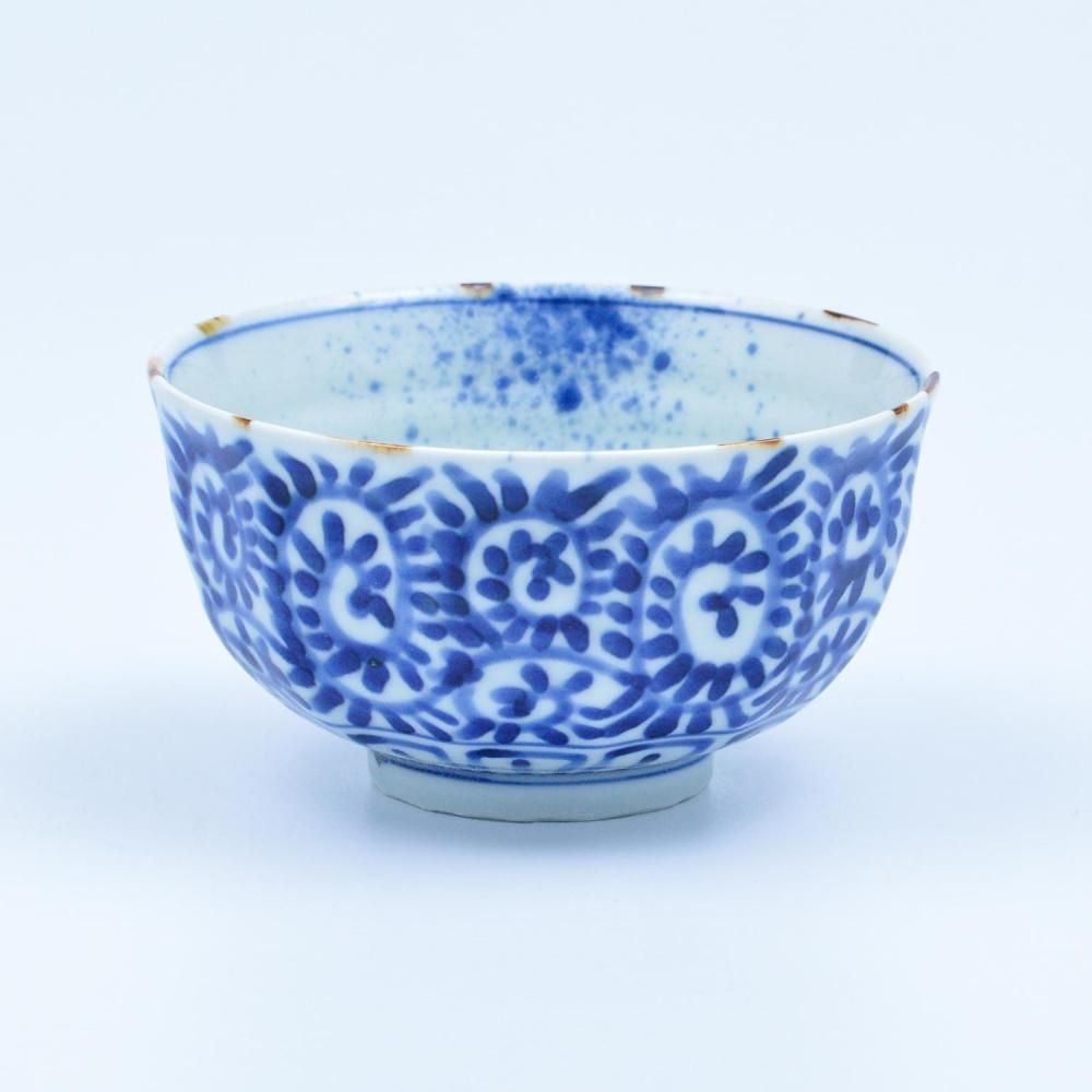 楕円5.5寸皿変濃蛸唐草 - 有田焼、陶器・和食器の通販、有田陶器