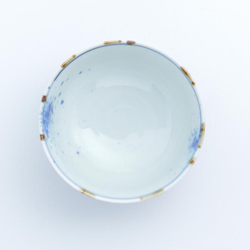 蛸唐草 面取飯碗 | 福泉窯 - 有田焼のまるぶんオンラインストア