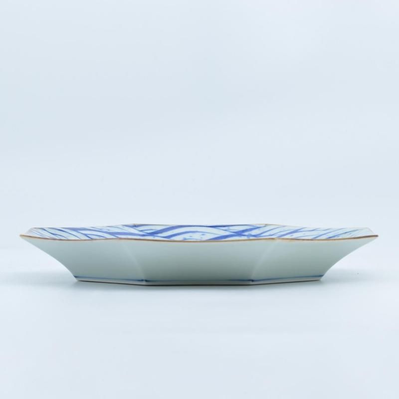 青海波 八角盛皿 | 食卓の華 - 有田焼のまるぶんオンラインストア