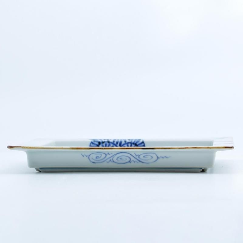 地紋変り丸紋 盛皿 | 福泉窯 - 有田焼のまるぶんオンラインストア