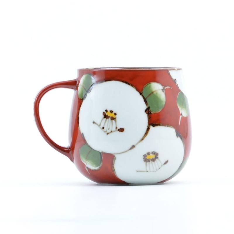 とんだ林蘭　MAD FRUITS　マグカップ　新品　有田焼　マッドフルーツ　赤 とんだ林蘭 MAD FRUITS マグカップ 新品 有田焼 マッドフルーツ