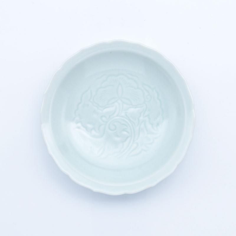 楽天市場】2枚セット 青磁亀甲貫入 14cm 皿 プレート 日本製
