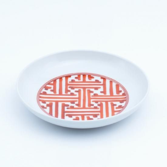 錦地紋4.5寸皿 | 磁器製 - 有田焼のまるぶんオンラインストア