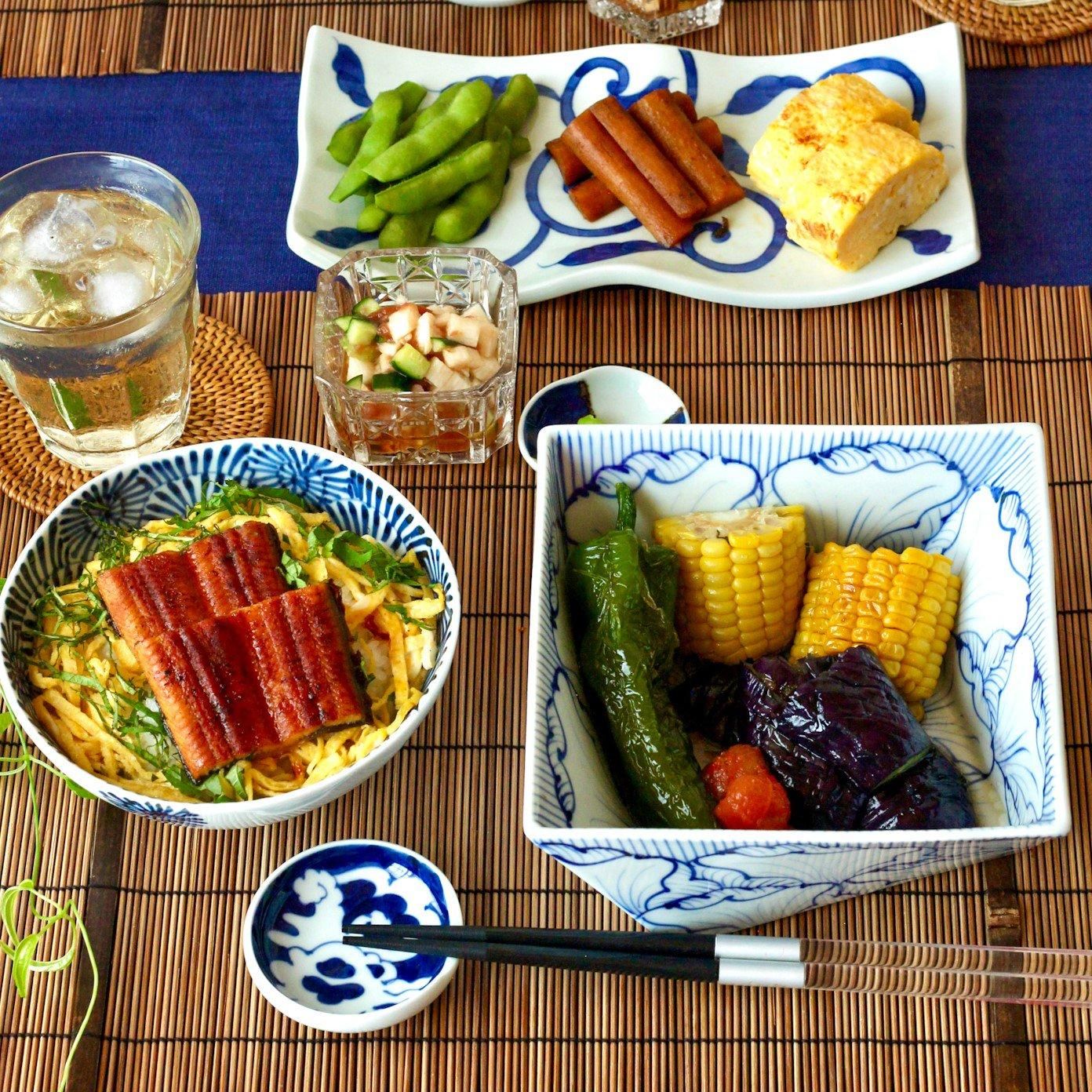 唐草たたら長角皿 | モダンデザイン - 有田焼のまるぶんオンライン