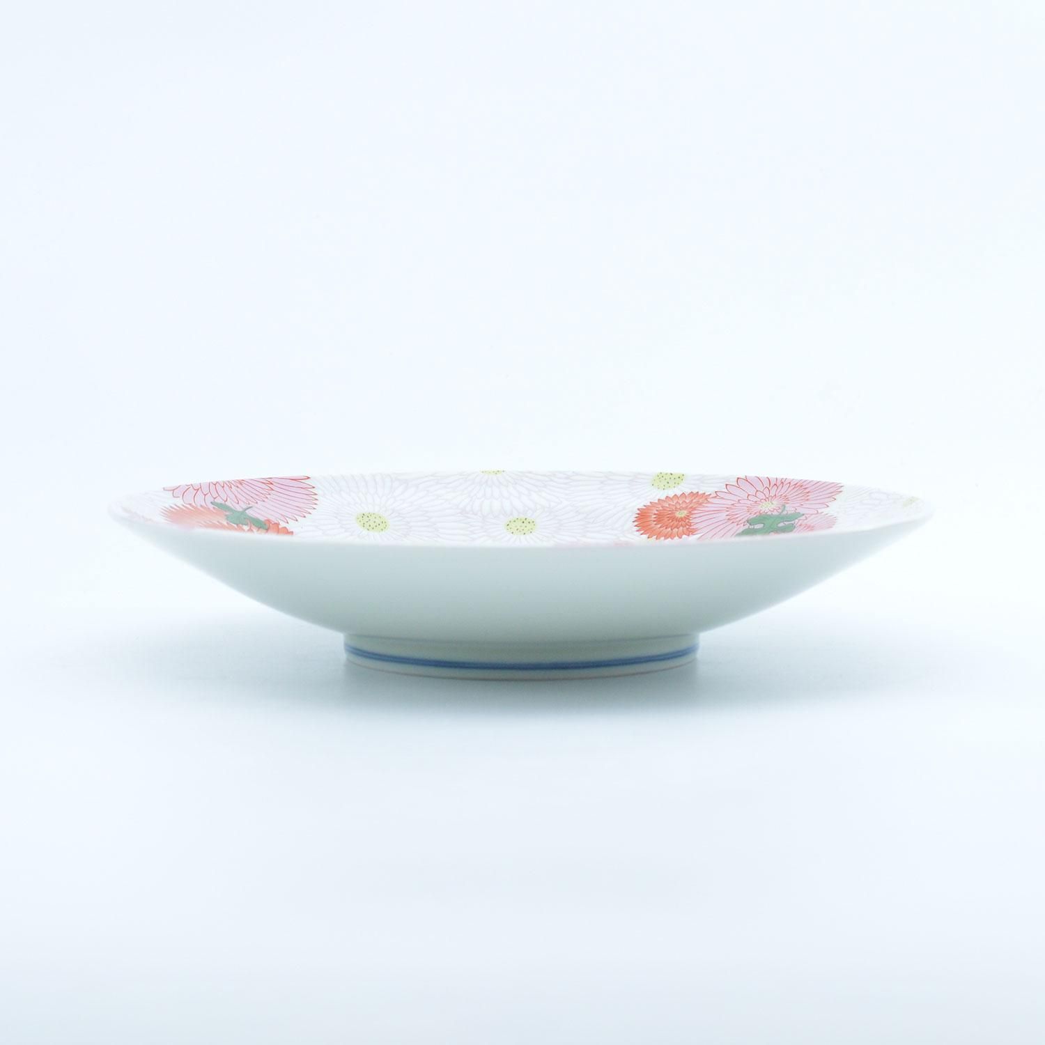 特別セーフ | 7寸丸盛器 菊花尽くし 幸楽窯 有田焼のまるぶんオンライン - 食器