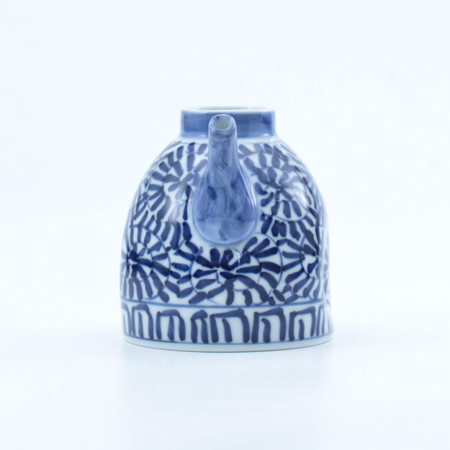 九谷花蛸唐草徳利 九谷花蛸唐草徳利