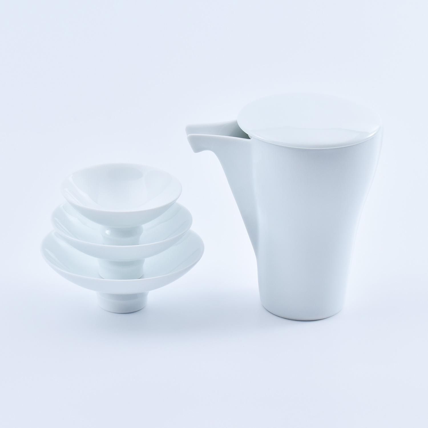 白磁　盃 8点 古美術のススメ22-30