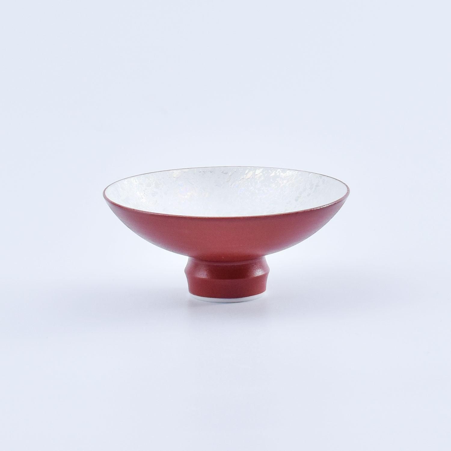 【和食器】ガラス工芸　岩田藤七　盃涼平祭　共箱　馬上杯　酒器酒盃 和食器】ガラス工芸 岩田藤七 盃涼平祭 共箱 馬上杯 酒器酒盃