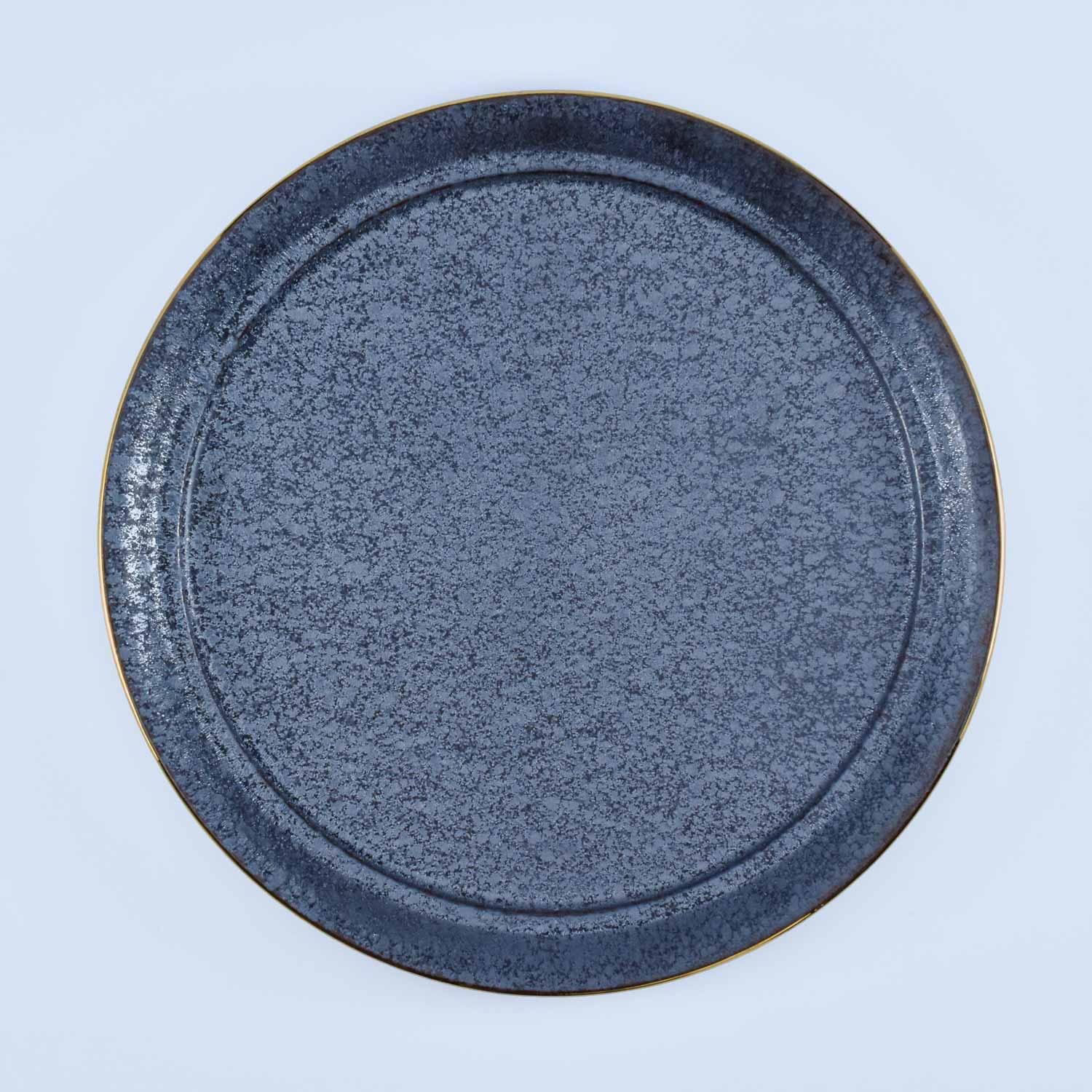 GOLD IMARI 旭日吉祥文 フラットプレートM☆