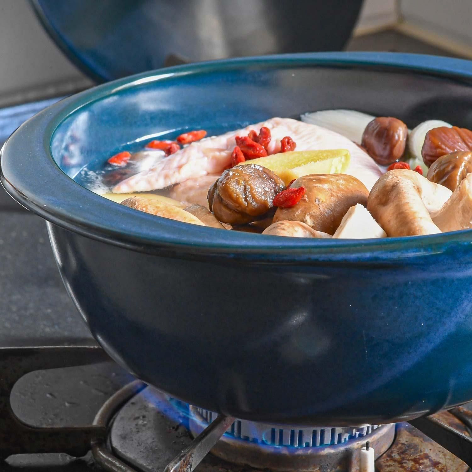 5way pot ネイビー - 有田焼のまるぶんオンラインストア