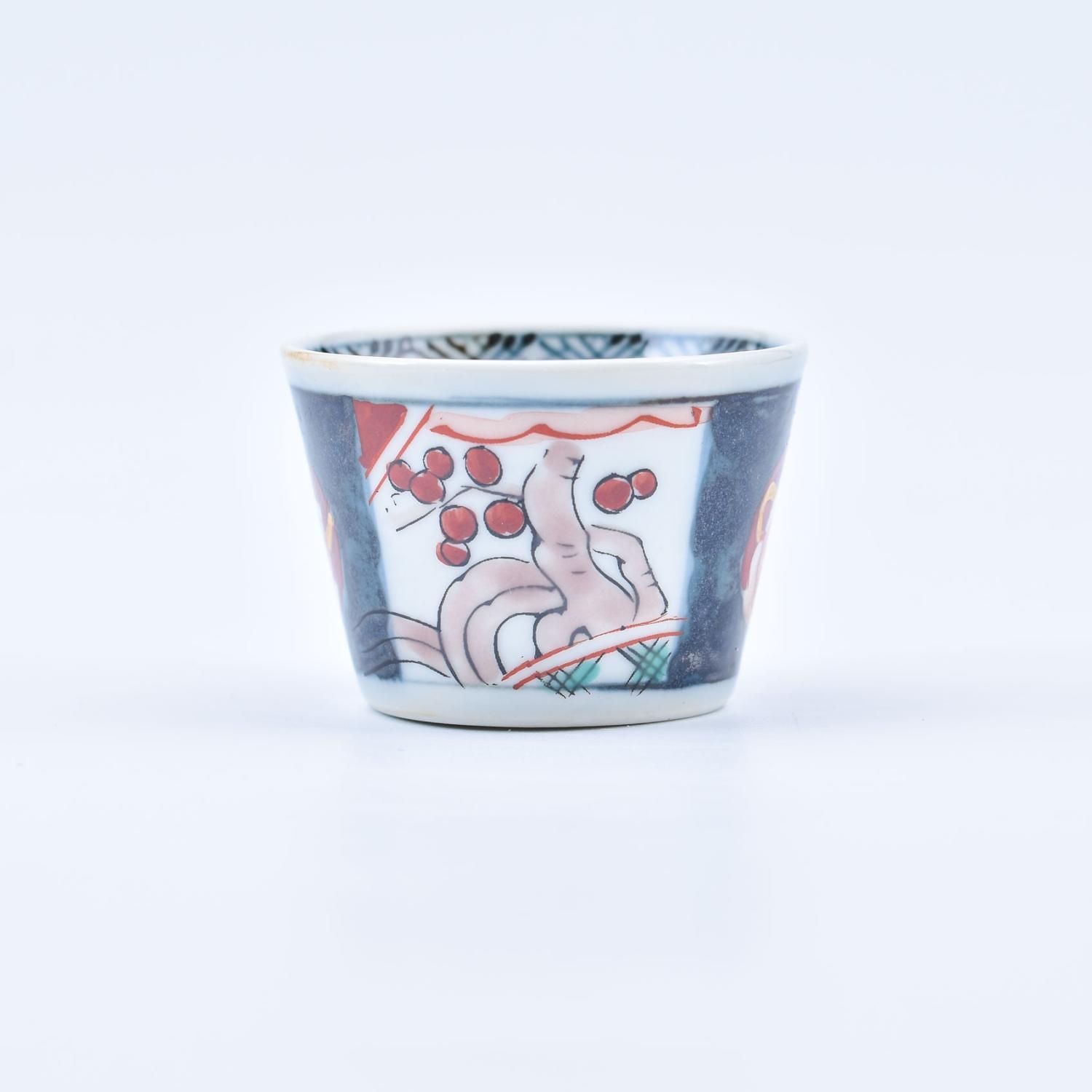 有田焼　伊万里焼　古伊万里　金彩　色絵　向付　蕎麦猪口　湯呑み　小鉢10客セット 有田焼伊万里焼古伊万里金彩蕎麦猪口向付小鉢珍味鉢10客セット①
