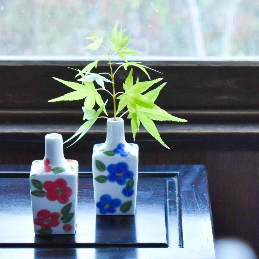 一輪挿し 陶器 手描 骨董 一輪挿し 陶器 手描 骨董