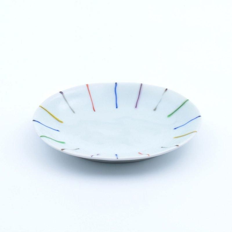 絵変り 楕円豆皿 5枚セット | 惣太窯 - 有田焼のまるぶん 絵変り 楕円豆皿 5枚セット | 惣太窯 - 有田焼のまるぶん
