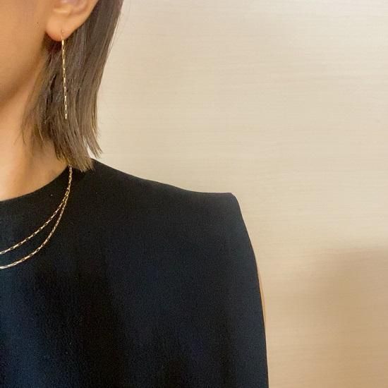 jproducts K18 narrow necklace 80cm ネックレス K18 narrow necklace 50cm / 80cm - J_Products