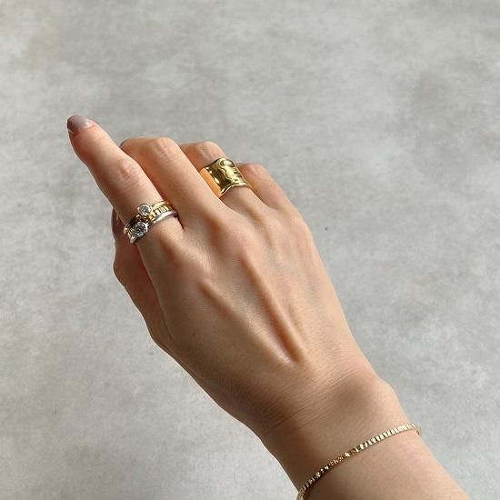 sazanami bangle 01 (K18YG/ PT900 /K18PG) - J_Products