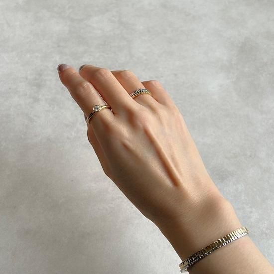 アクセサリー jproducts sazanami bangle 02 PT900 sazanami bangle 01 (K18YG/ PT900 /K18PG) - J_Products