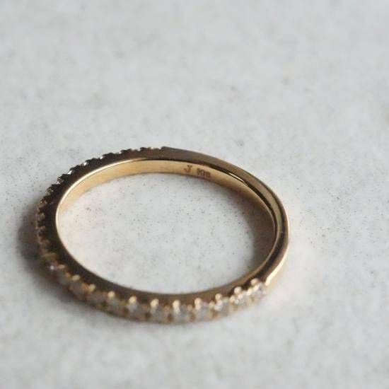 24 eternity diamond ring 00 (K18YG/ PT900/ K18PG) - J_Products