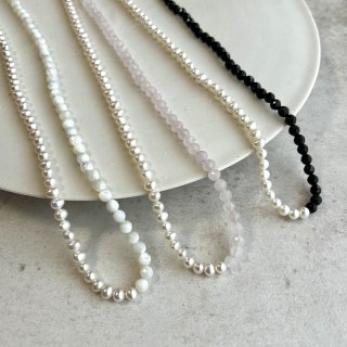 ̴衦ʡbicolor pearl necklace 80cm