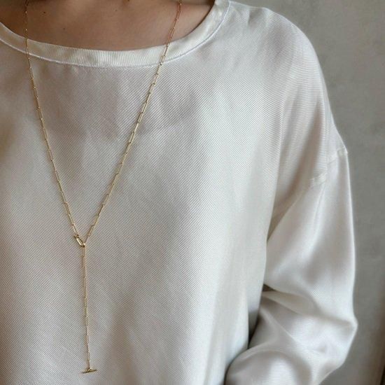 新品Jproducts K18 rain chain necklace 50cm K18 rain chain necklace 50～80cm - J_Products