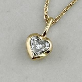 限定品】0.2ct heart diamond top - J_Products