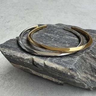 silver925 triangle bangle