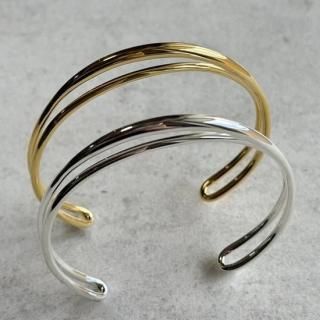 silver925 scranble bangle