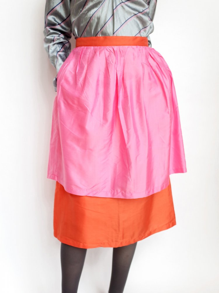 Double Skirt / pink