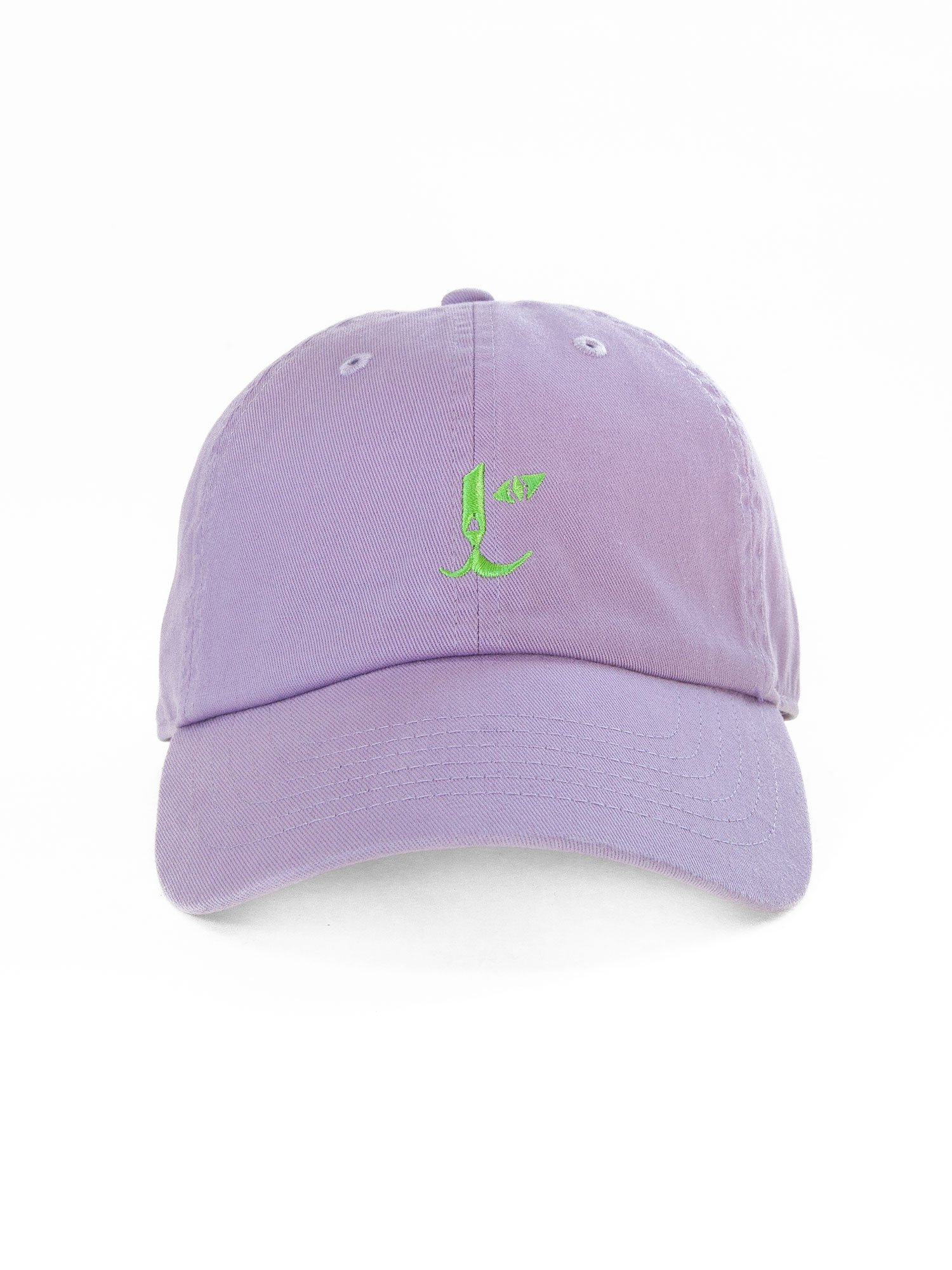 Cat Cap / lilac (neon green × flame) サムネイル