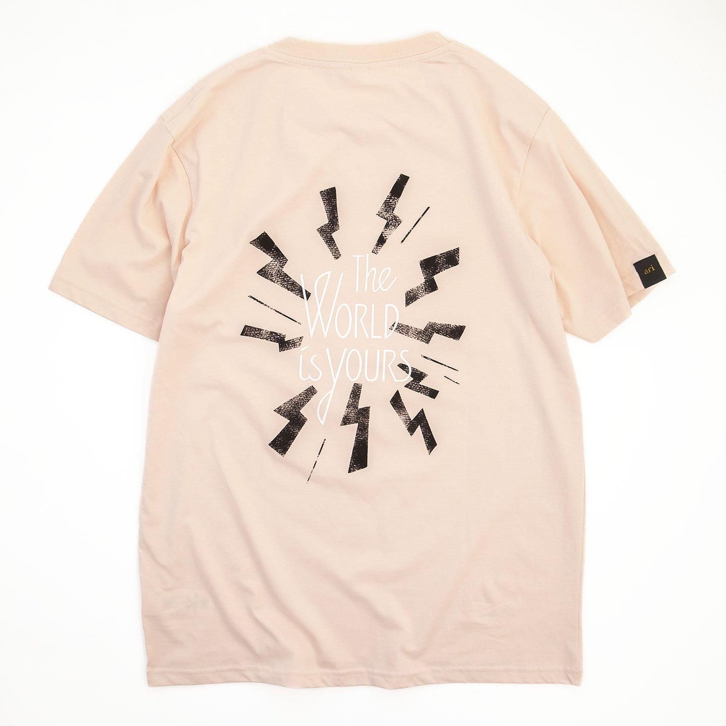 Graphic T-shirt (unisex) / peach