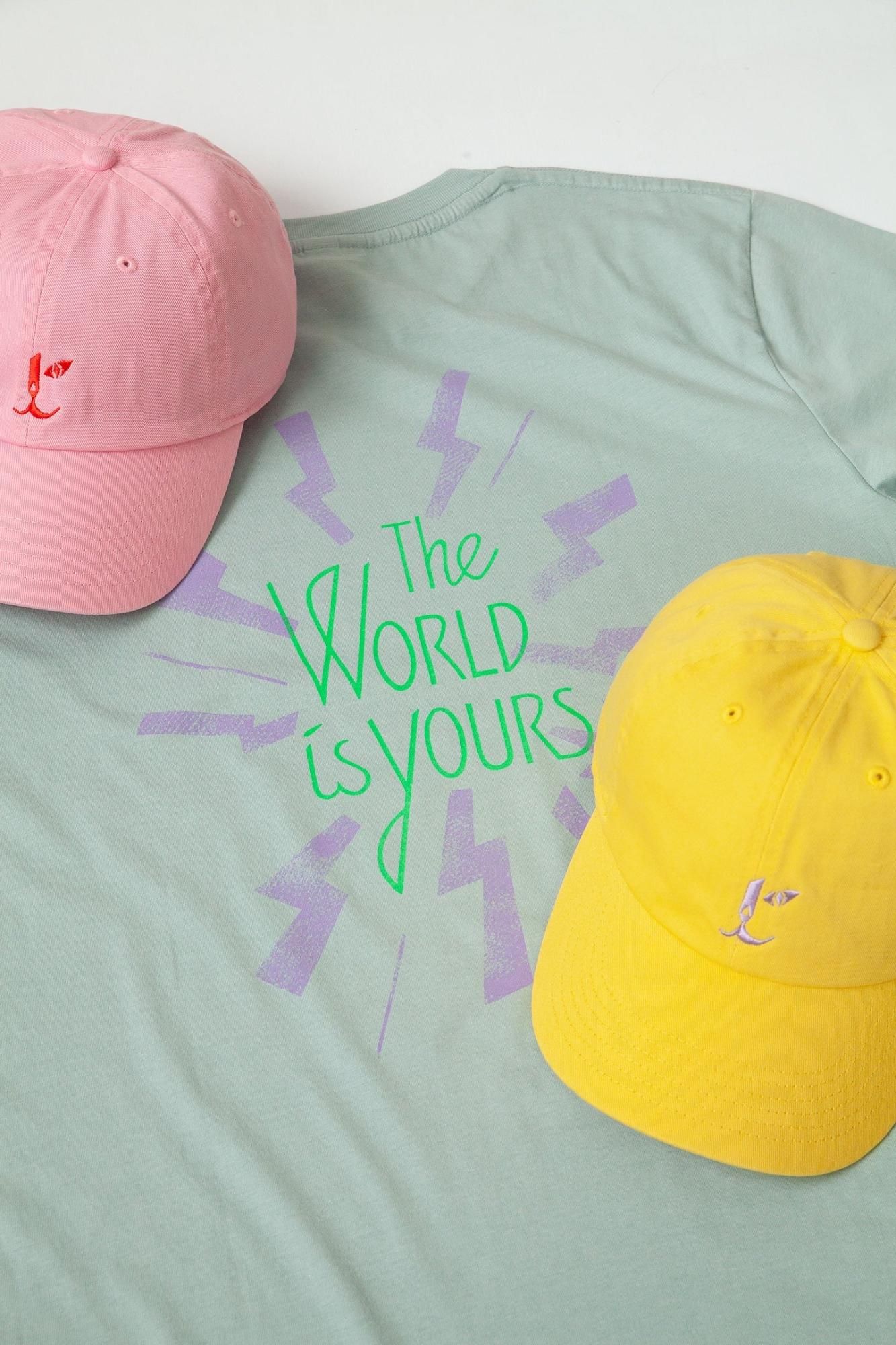 Graphic T-shirtCapåȡ / sageʿ̸